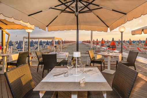 Pranzo in spiaggia, Hotel Medusa Lido di Camaiore